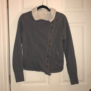 Sherpa lined sweater